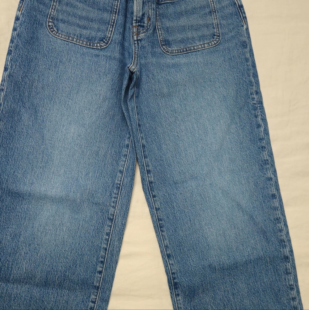 Madewell Women's Straight Leg Blue Jeans